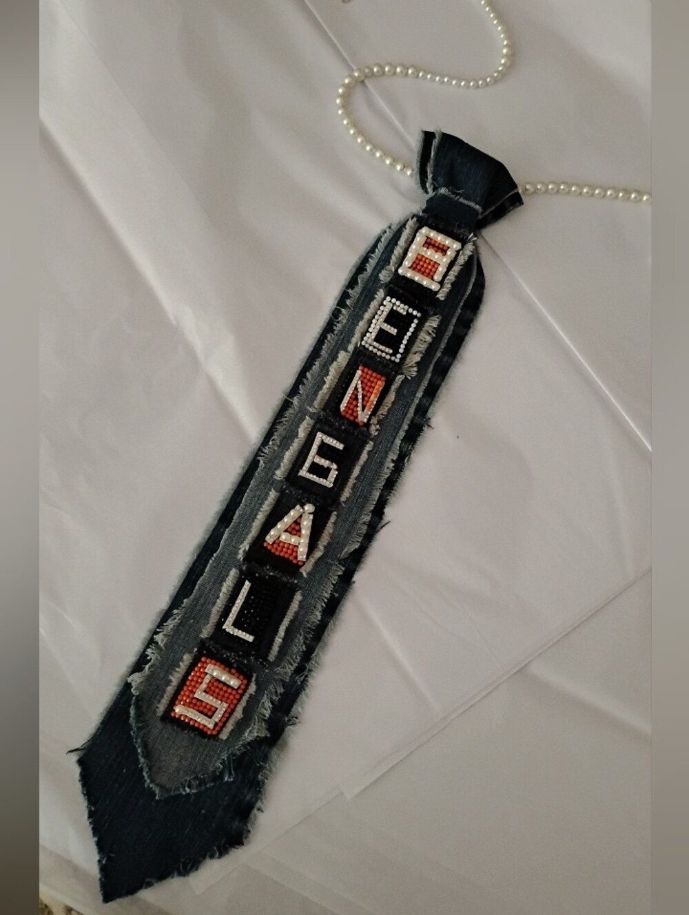 NFL Women's Necktie. Handcrafted. Choose Your Team.